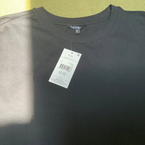 New Black Short Sleeve Summer Dress XL - Picture 4 of 7